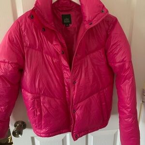 Pink Puffer Jacket